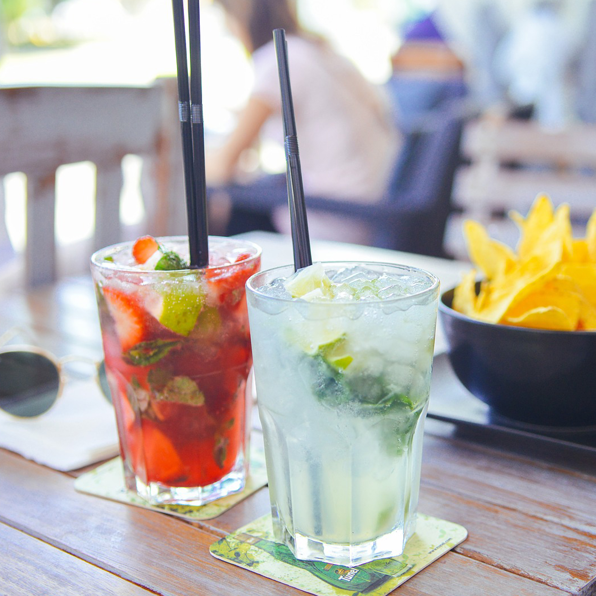 Sommerliche Longdrinks Sommerliche Longdrinks
